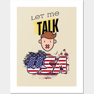 let me talk (stop repression) Posters and Art